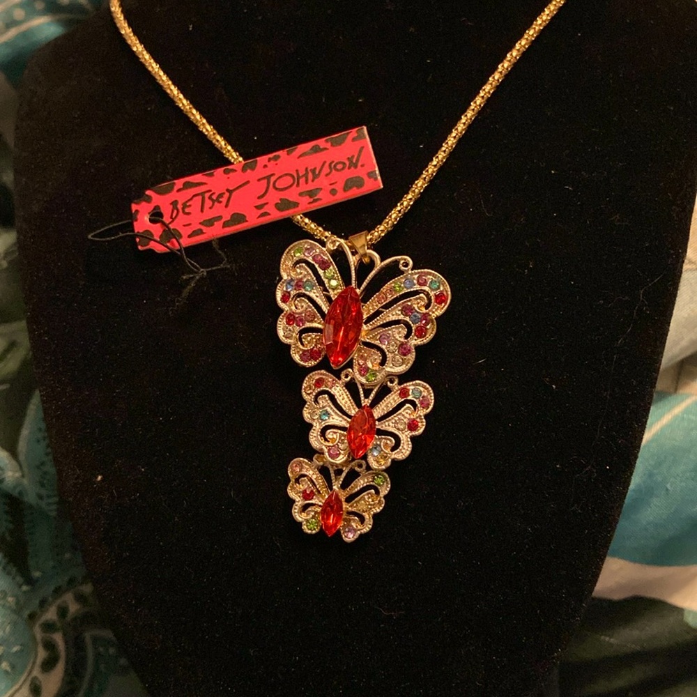 🦋Beautiful&Butterfly&Betsey Johnson Necklace🦋